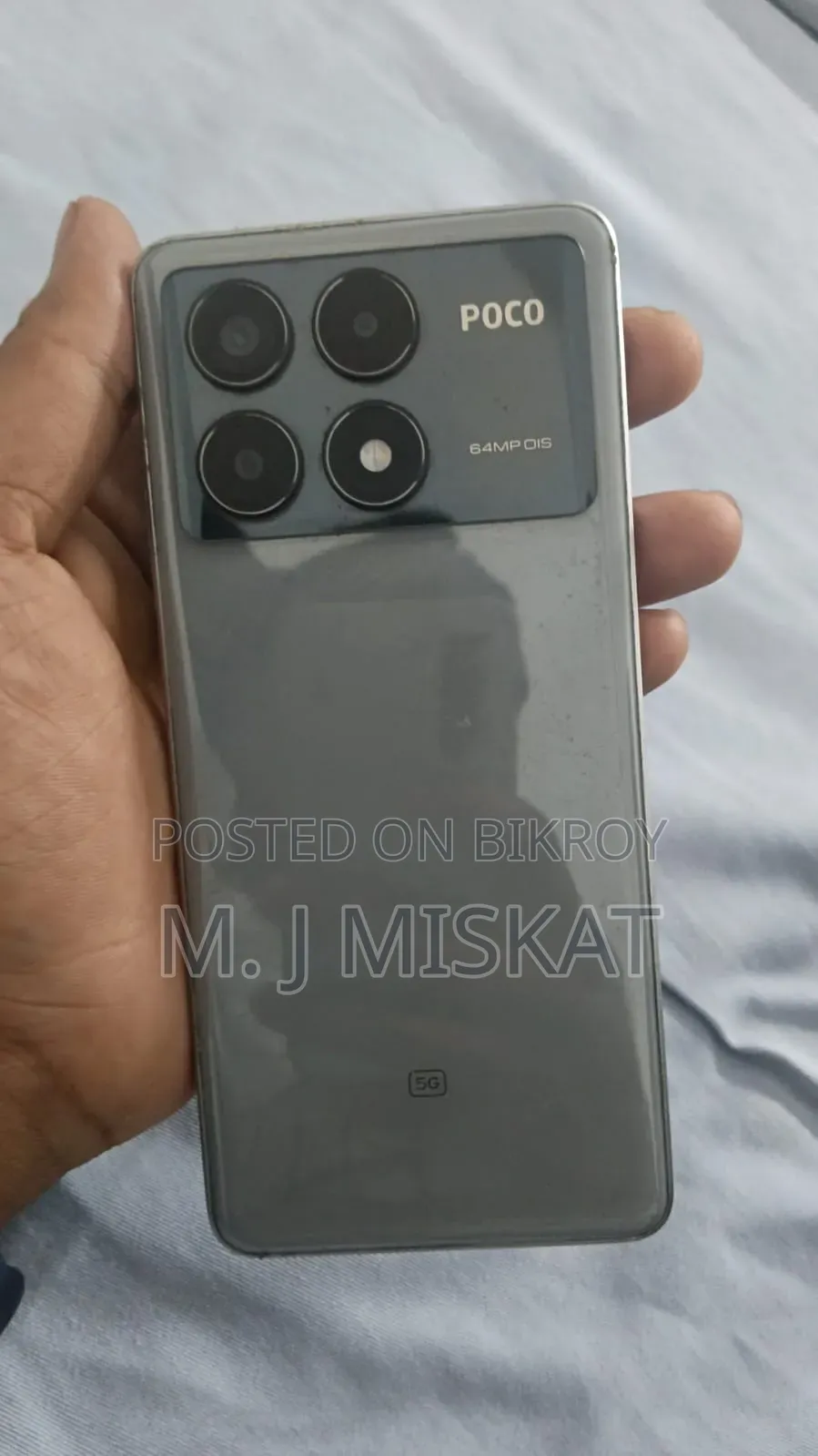 শাওমি পোকো এক্স৬ প্রো ২৫৬ জিবি গ্রে