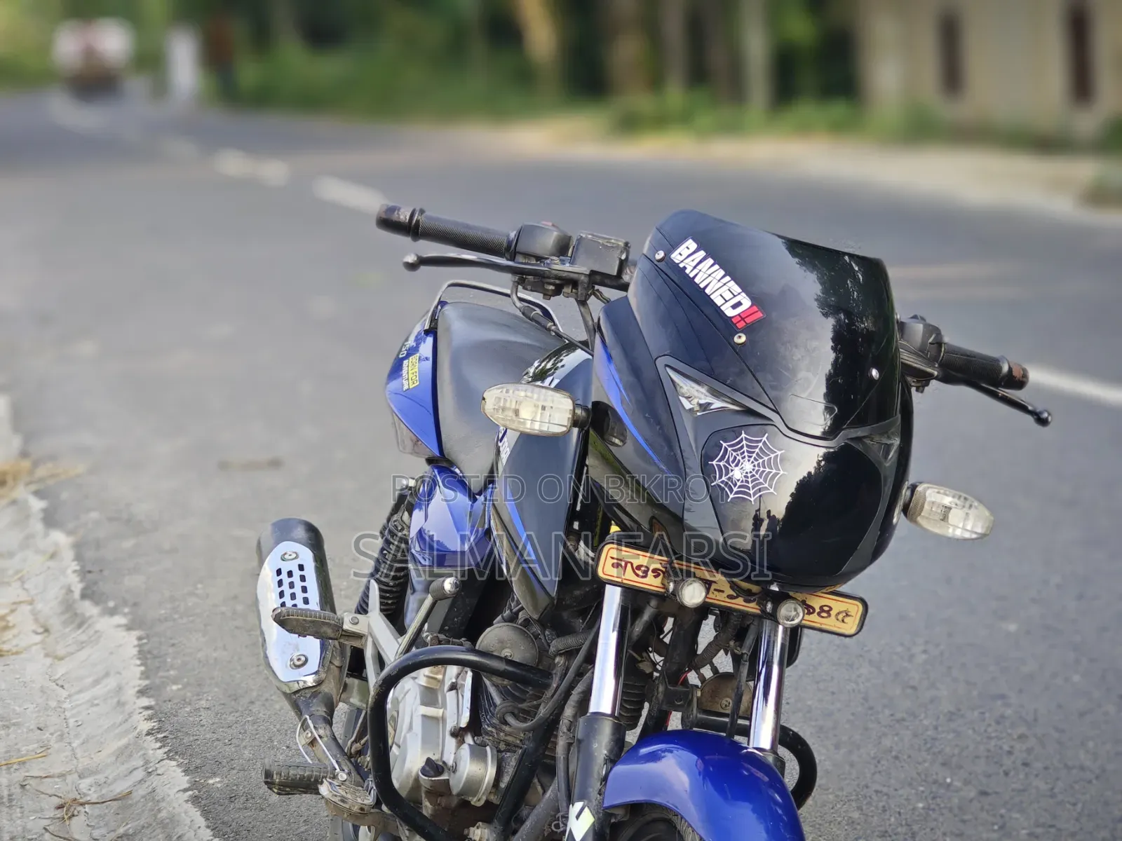 বাজাজ পালসার ১৫০ ২০১৬ ব্ল্যাক