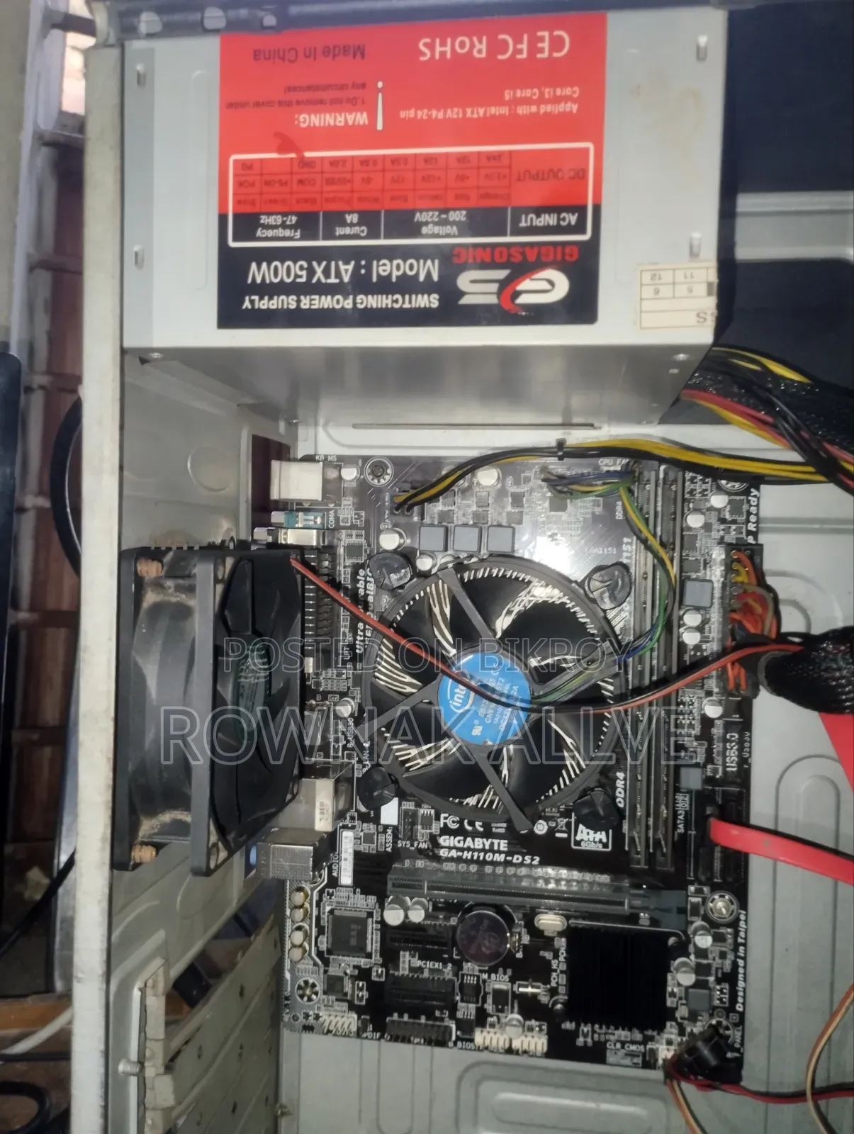 Desktop Computer Gigabyte 8GB Intel Core i3 SSD 128GB