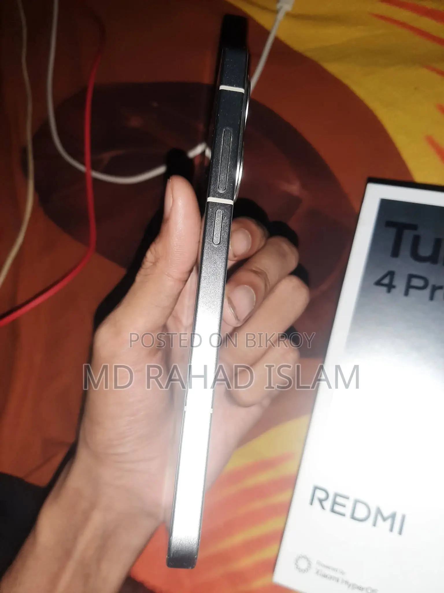 নতুন শাওমি রেডমি টার্বো ৪ প্রো ২৫৬ জিবি হোয়াইট