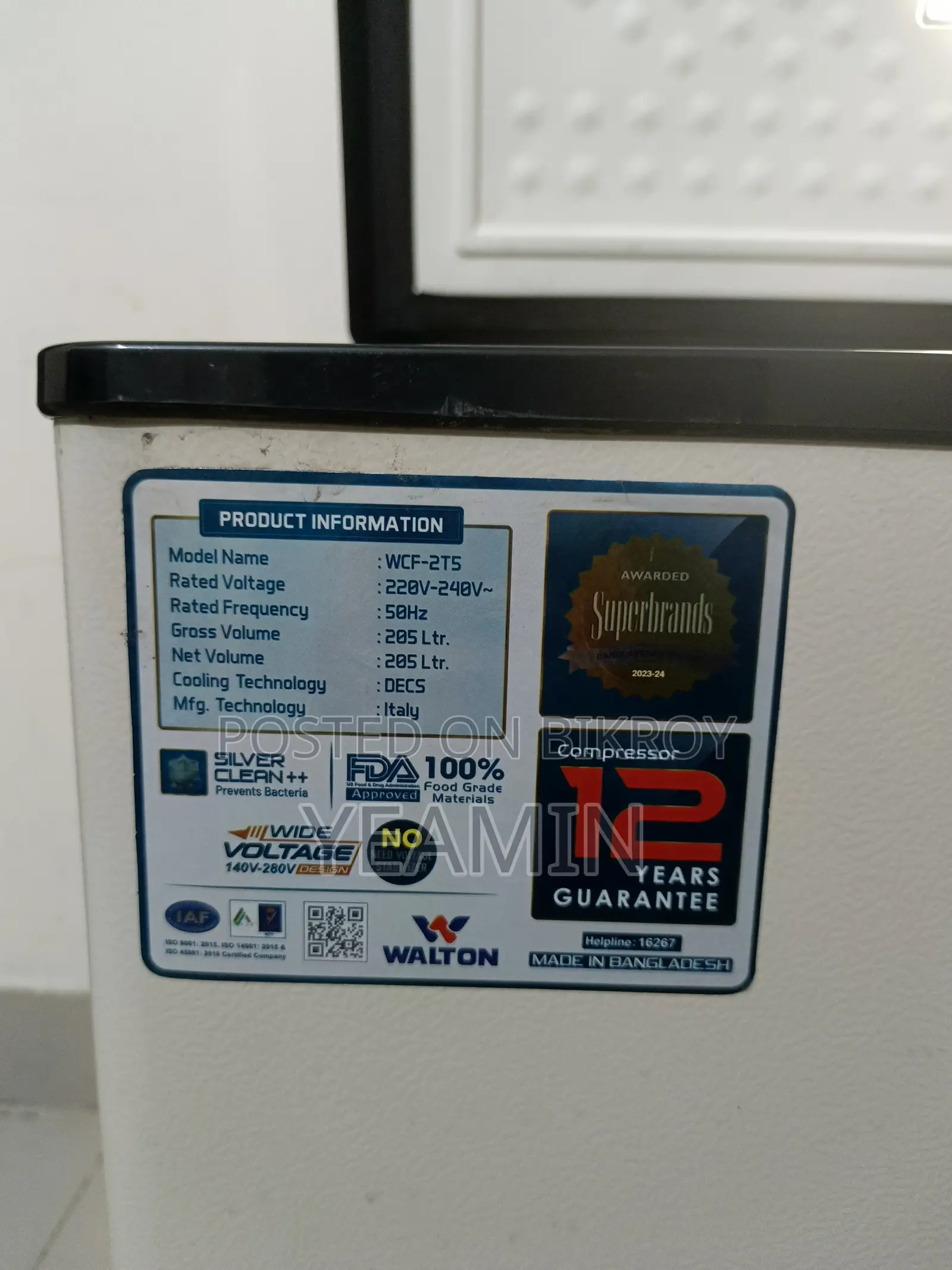 Walton Deep Fridge