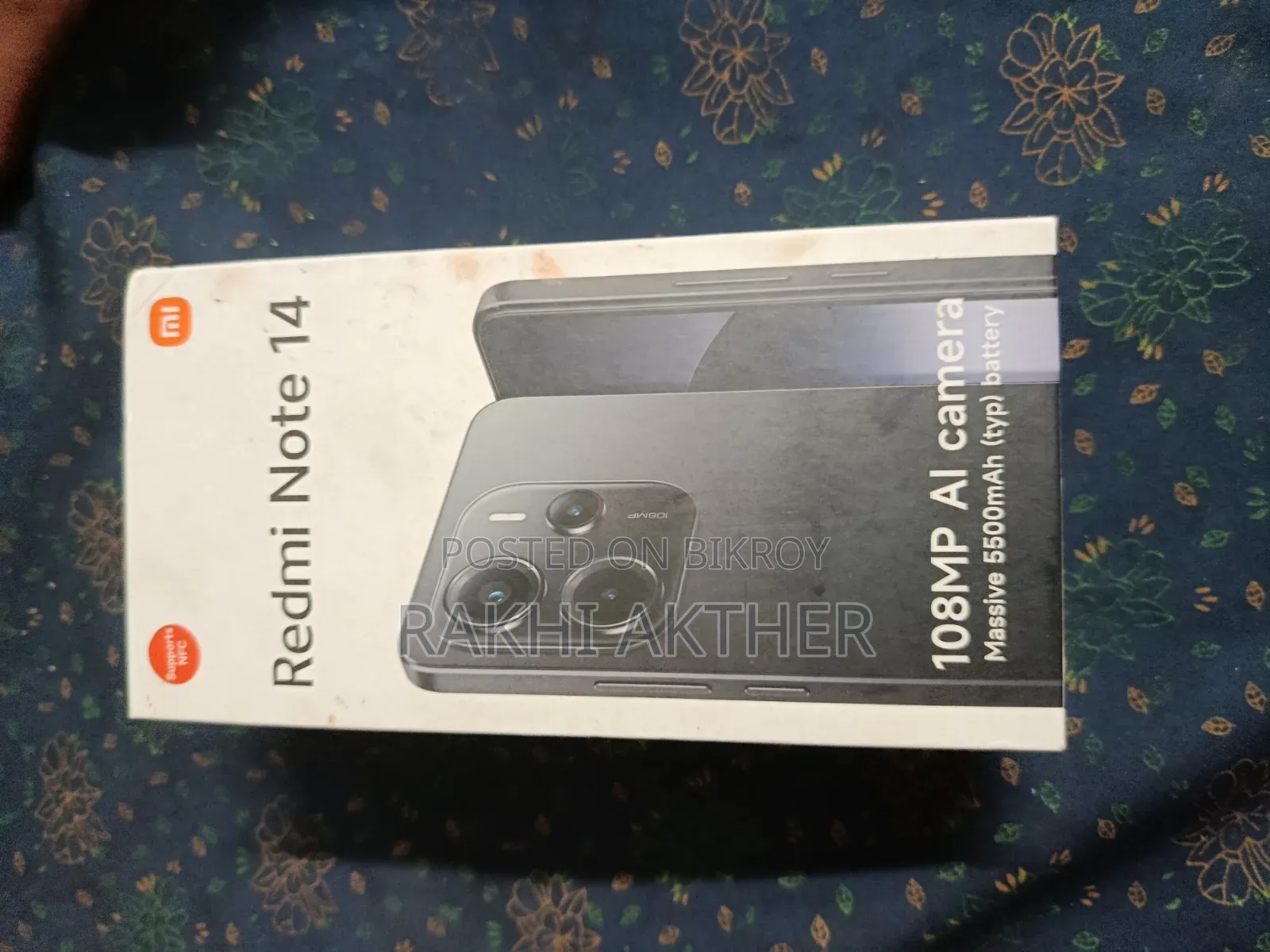Xiaomi Redmi Note 14 4G 256 GB Black
