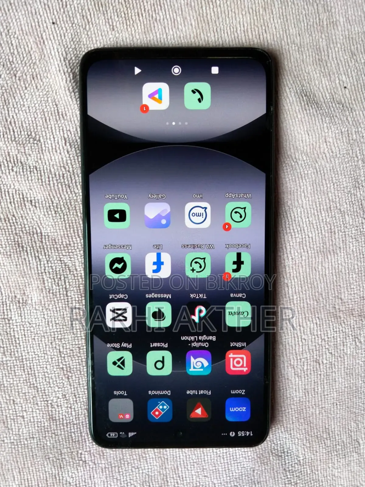 Xiaomi Redmi Note 14 4G 256 GB Black