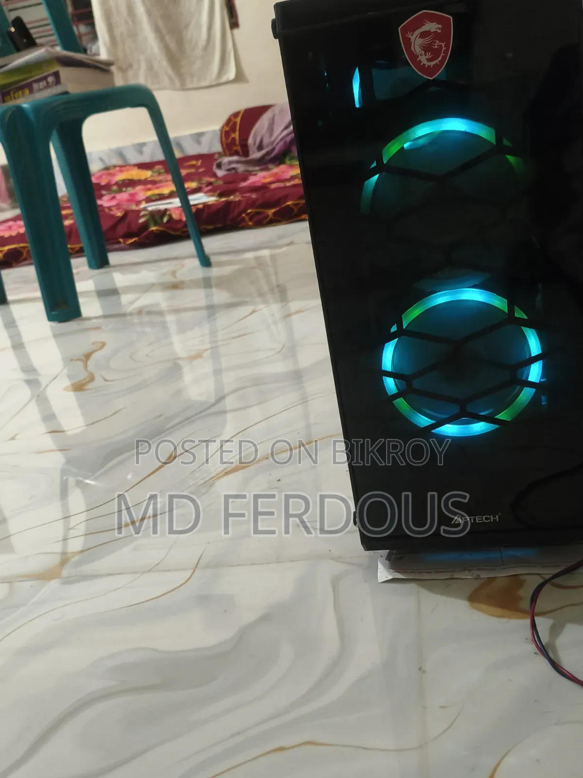 Desktop Computer MSI 8GB AMD Ryzen 5 SSD 512GB