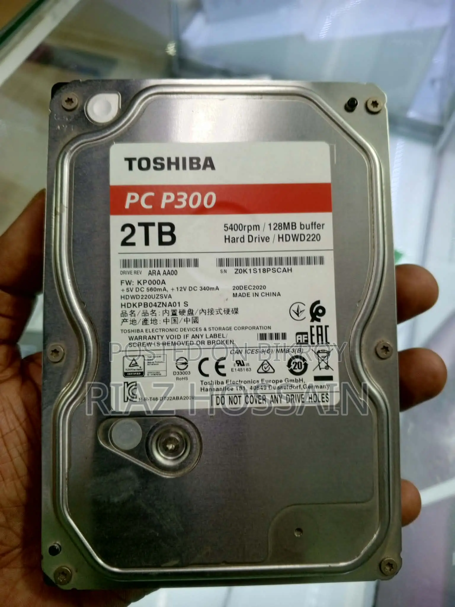 Toshiba Hard Disk
