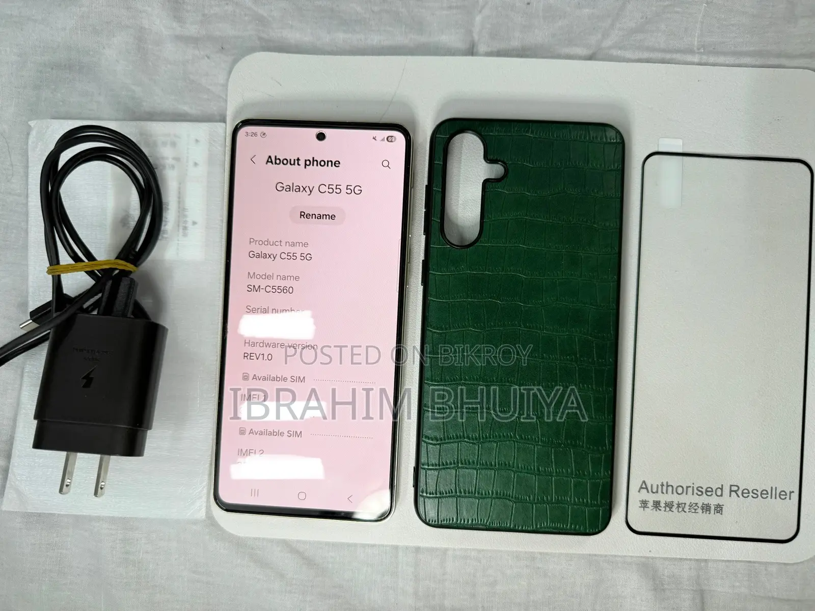 Samsung Galaxy C55 256 GB Orange