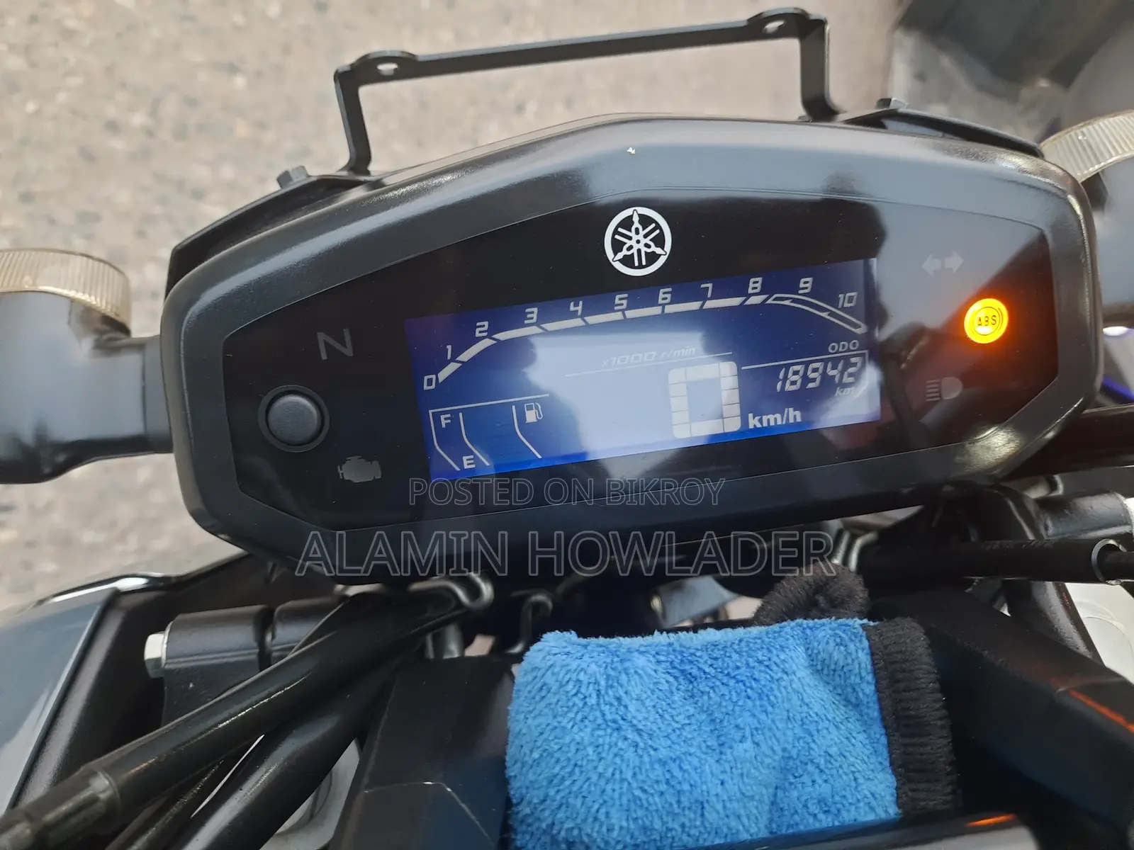 Yamaha FZS V3 2025 Gray