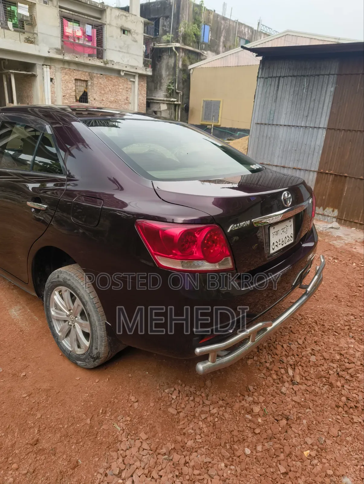 Toyota Allion 2012 Red