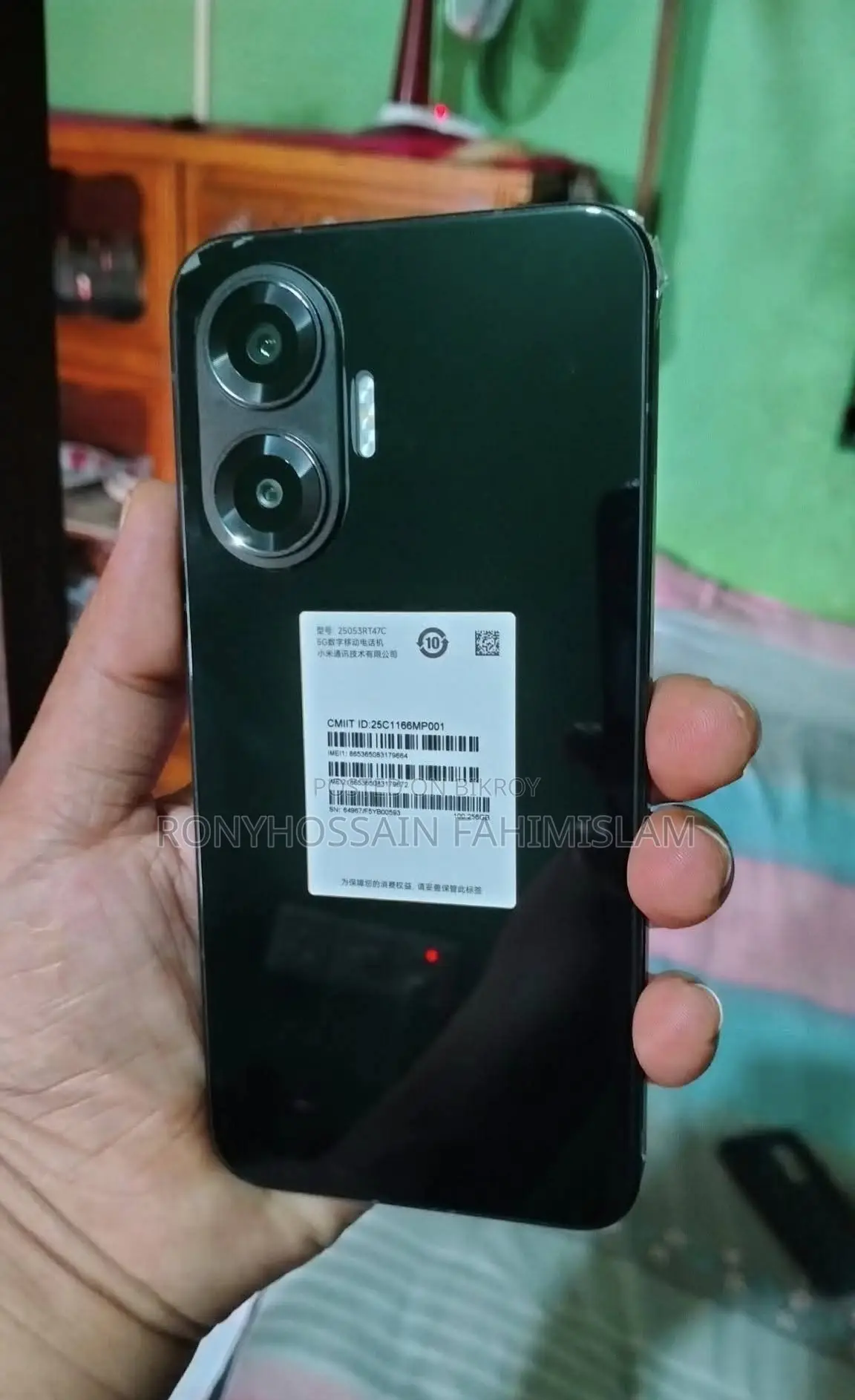 Xiaomi Redmi Turbo 4 Pro 256 GB Black