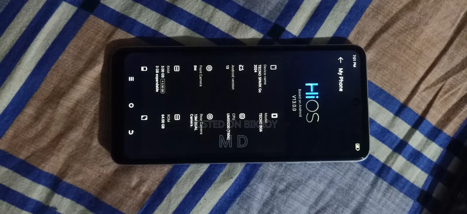 Tecno Spark Go 64 GB Silver