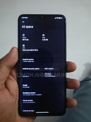 শাওমি মি ৯ লাইট ১২৮ জিবি ব্লু