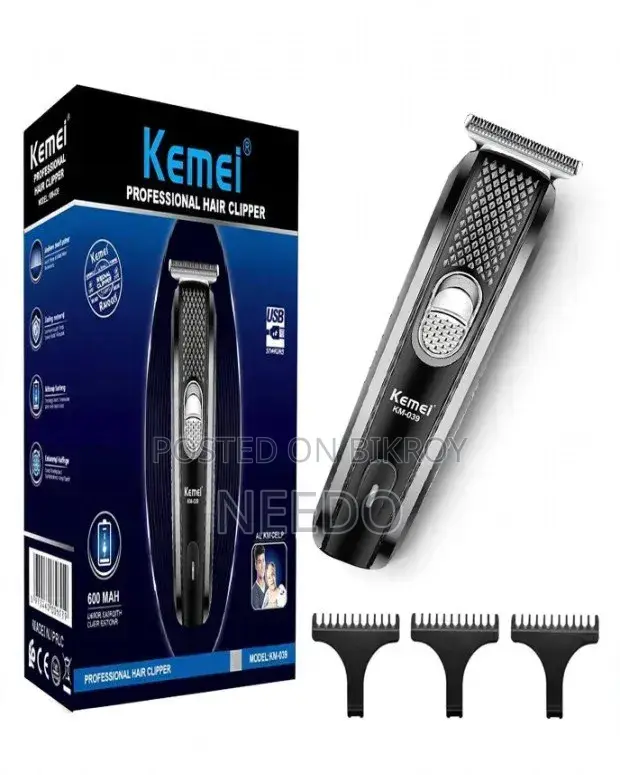 Kemei KM-039 Professional Hair Clipper | Hair & Beard Trimmer