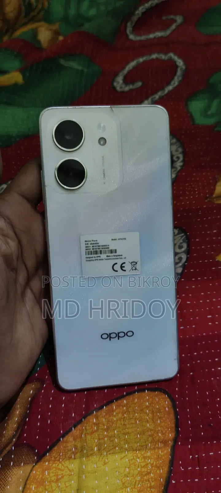 Oppo A5X 128 GB White