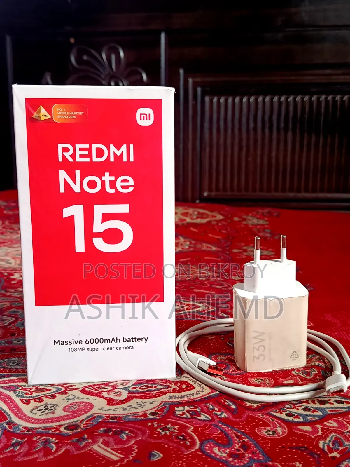 New Xiaomi Redmi Note 15 128 GB Graphite