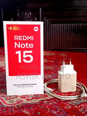 New Xiaomi Redmi Note 15 128 GB Graphite