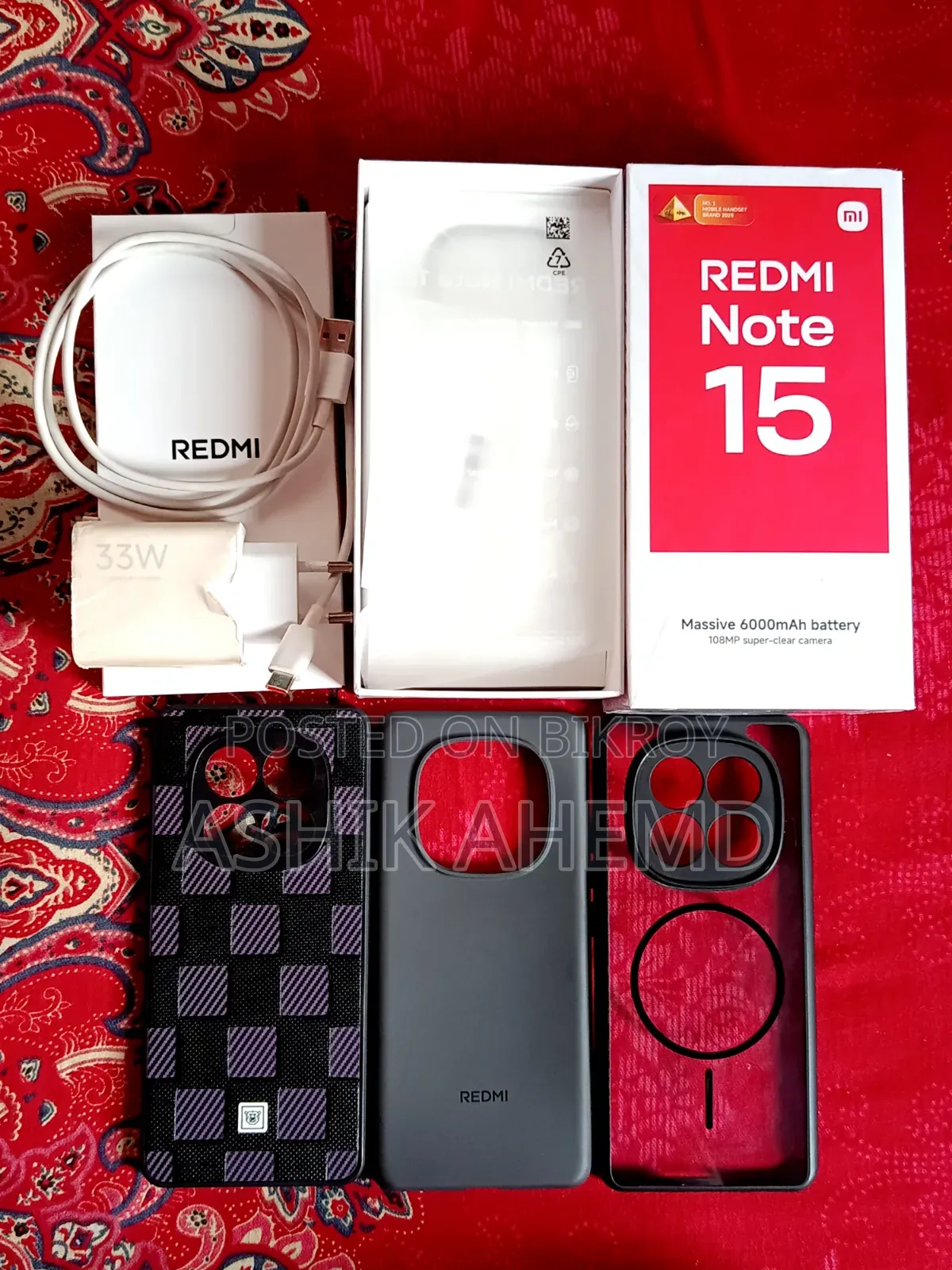New Xiaomi Redmi Note 15 128 GB Graphite