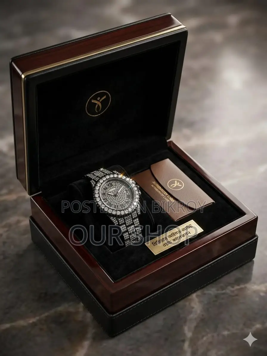 KAMRI Royal Gold Diamond Classic Watch