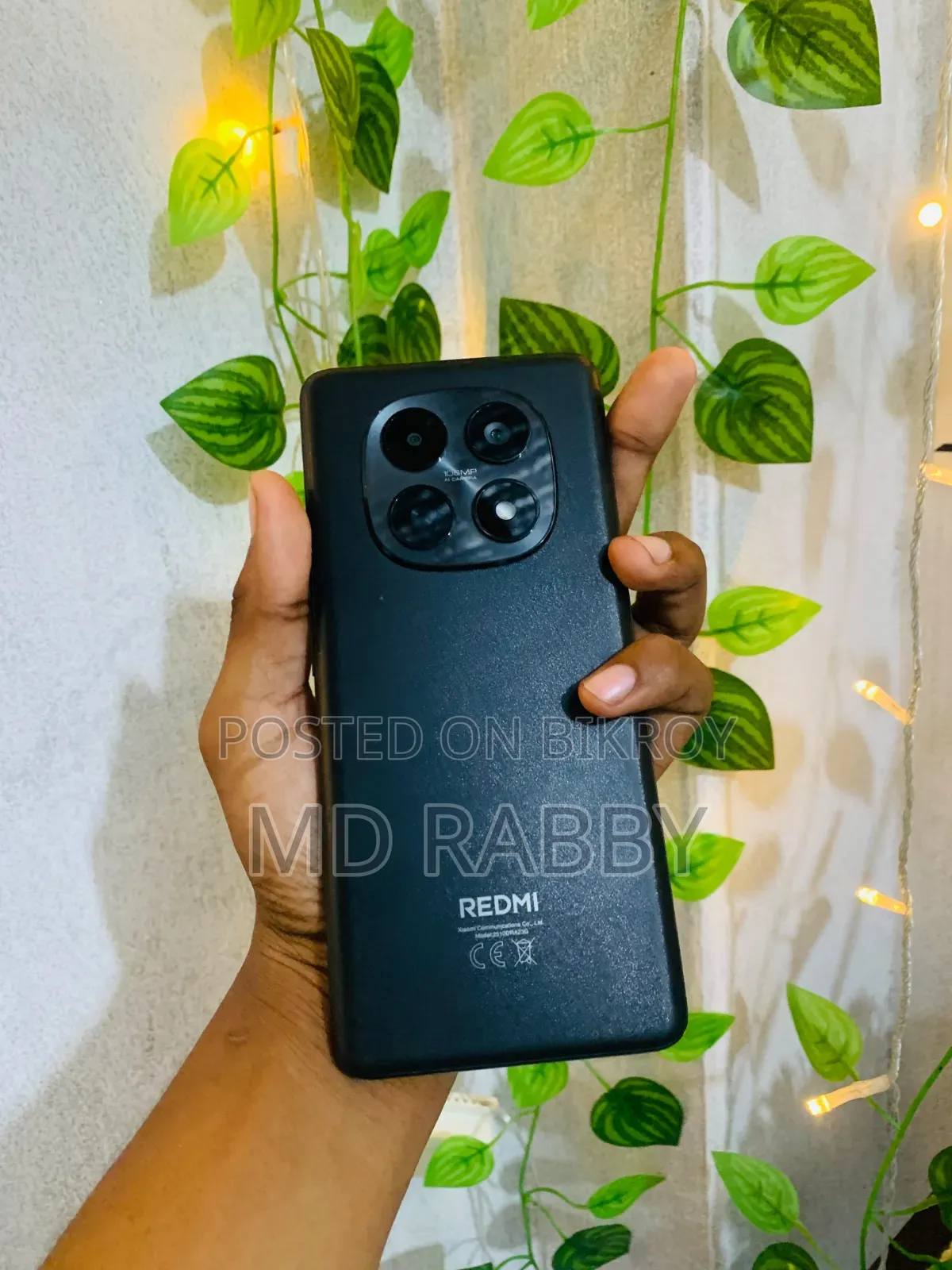 Xiaomi Redmi Note 15 128 GB Black