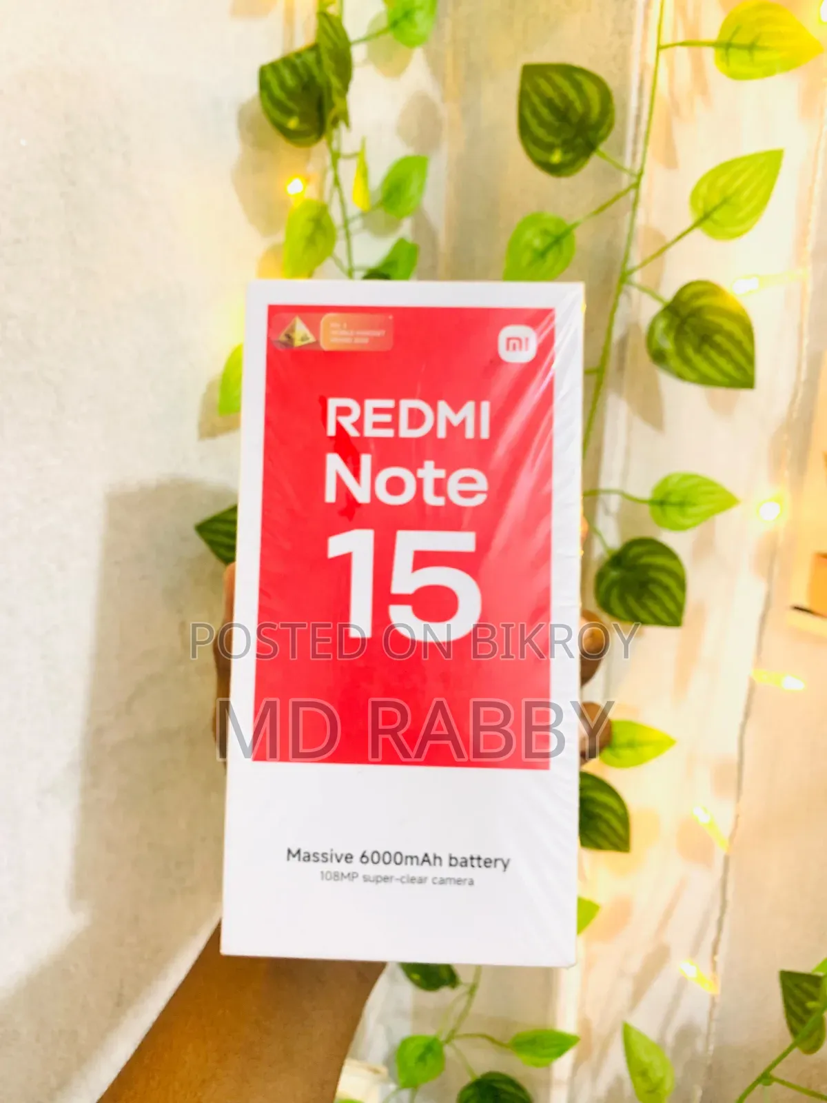 Xiaomi Redmi Note 15 128 GB Black