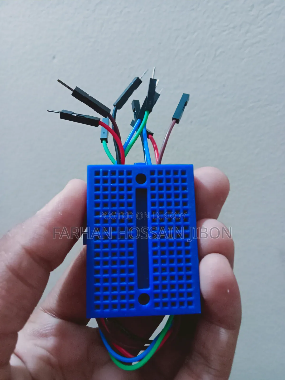Arduino Leonardo+breadboard+5 Jumper Cable