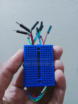 Arduino Leonardo+breadboard+5 Jumper Cable