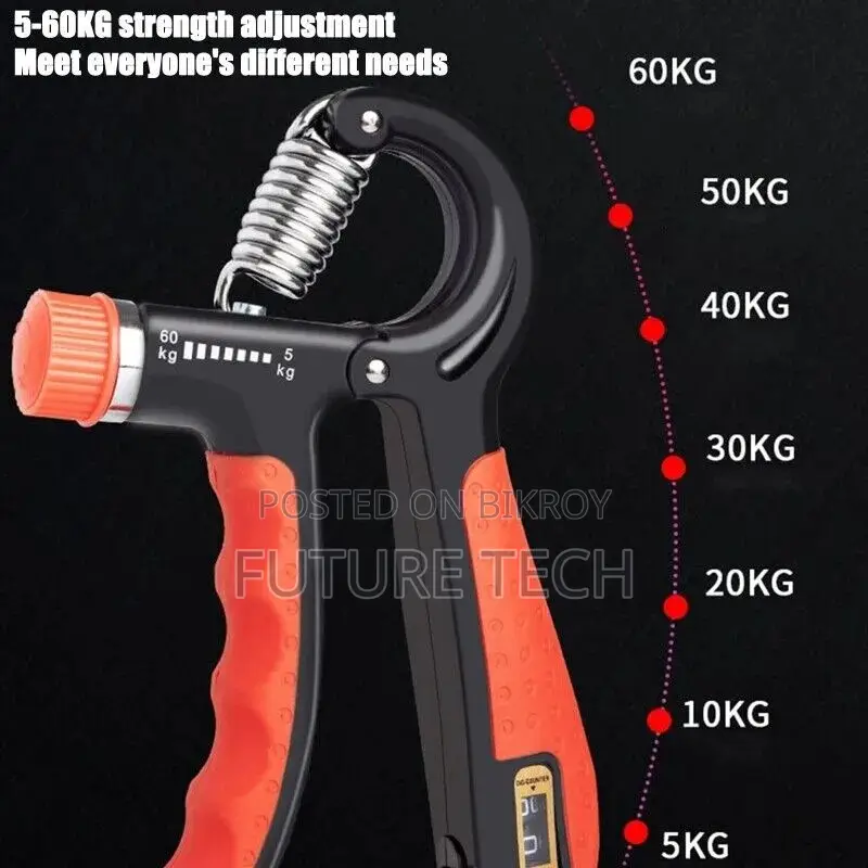 Adjustable Power Exercise Gripper Strengthener Hand Grip