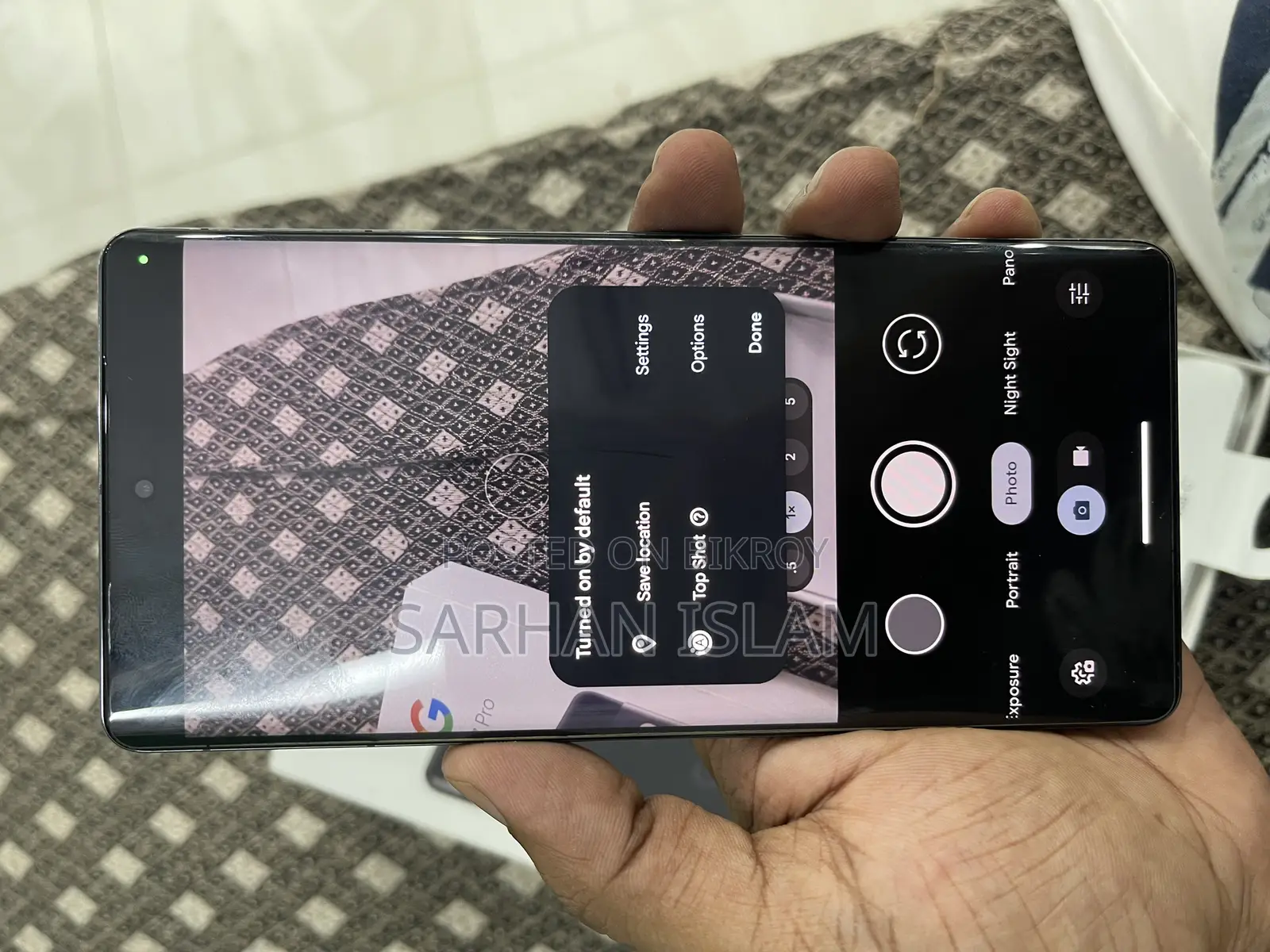 গুগল পিক্সেল ৭ প্রো ১২৮ জিবি ব্ল্যাক