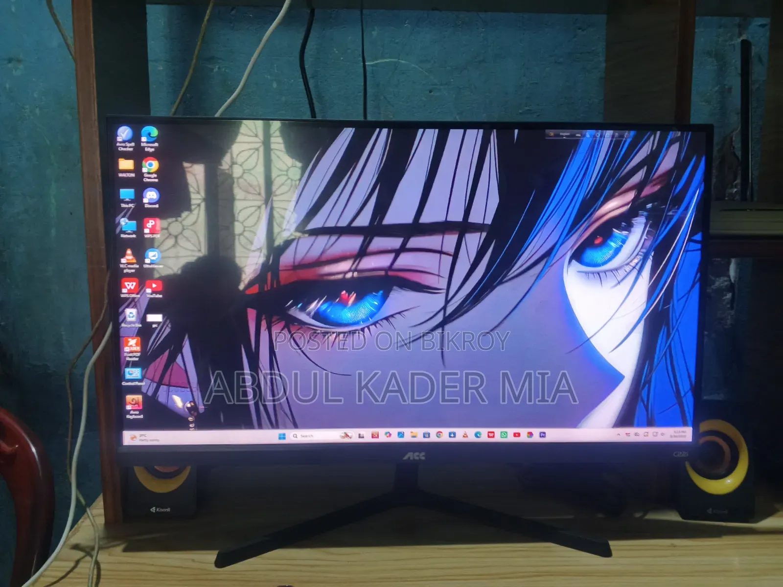 Desktop Computer MSI 8GB Intel Core i5 SSD 512GB