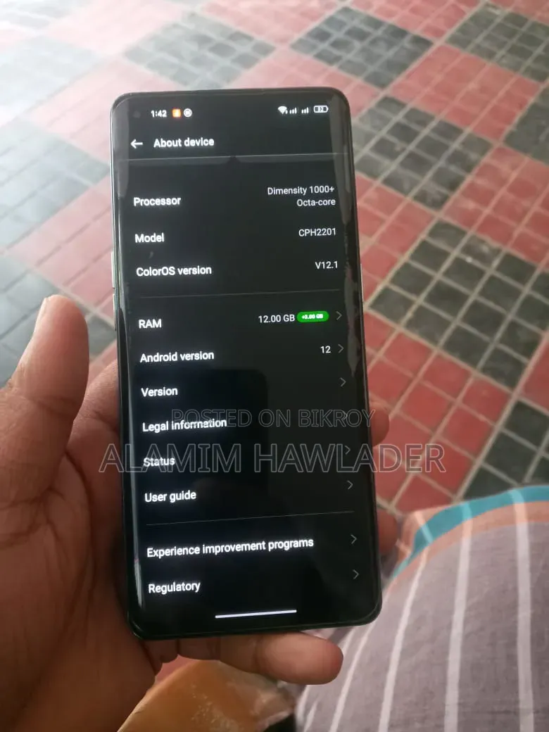 Oppo Reno5 5G 256 GB Blue
