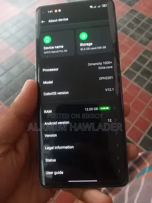 Oppo Reno5 5G 256 GB Blue