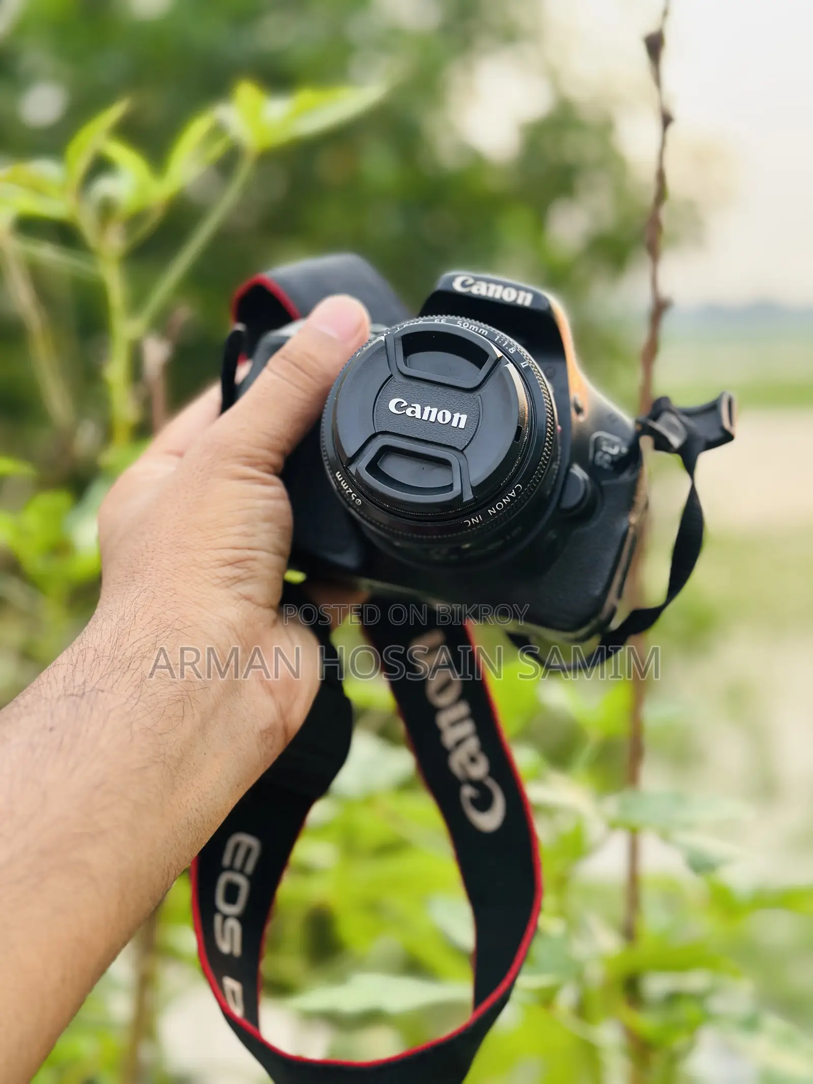 ক্যানন ৬০০ডি + ৫০মিমি এফ/১.৮ লেন্স, ফুল কম্বো সেট