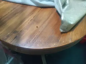 সেগুন কাঠের ডাইনিং টেবিল