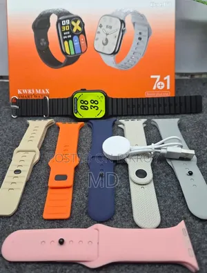 Keqiwear Kw83 Max Smart Watch 7+1 Strap Edition