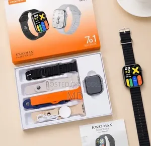 Keqiwear Kw83 Max Smart Watch 7+1 Strap Edition