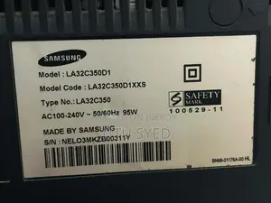 Samsung TV La32c350d1