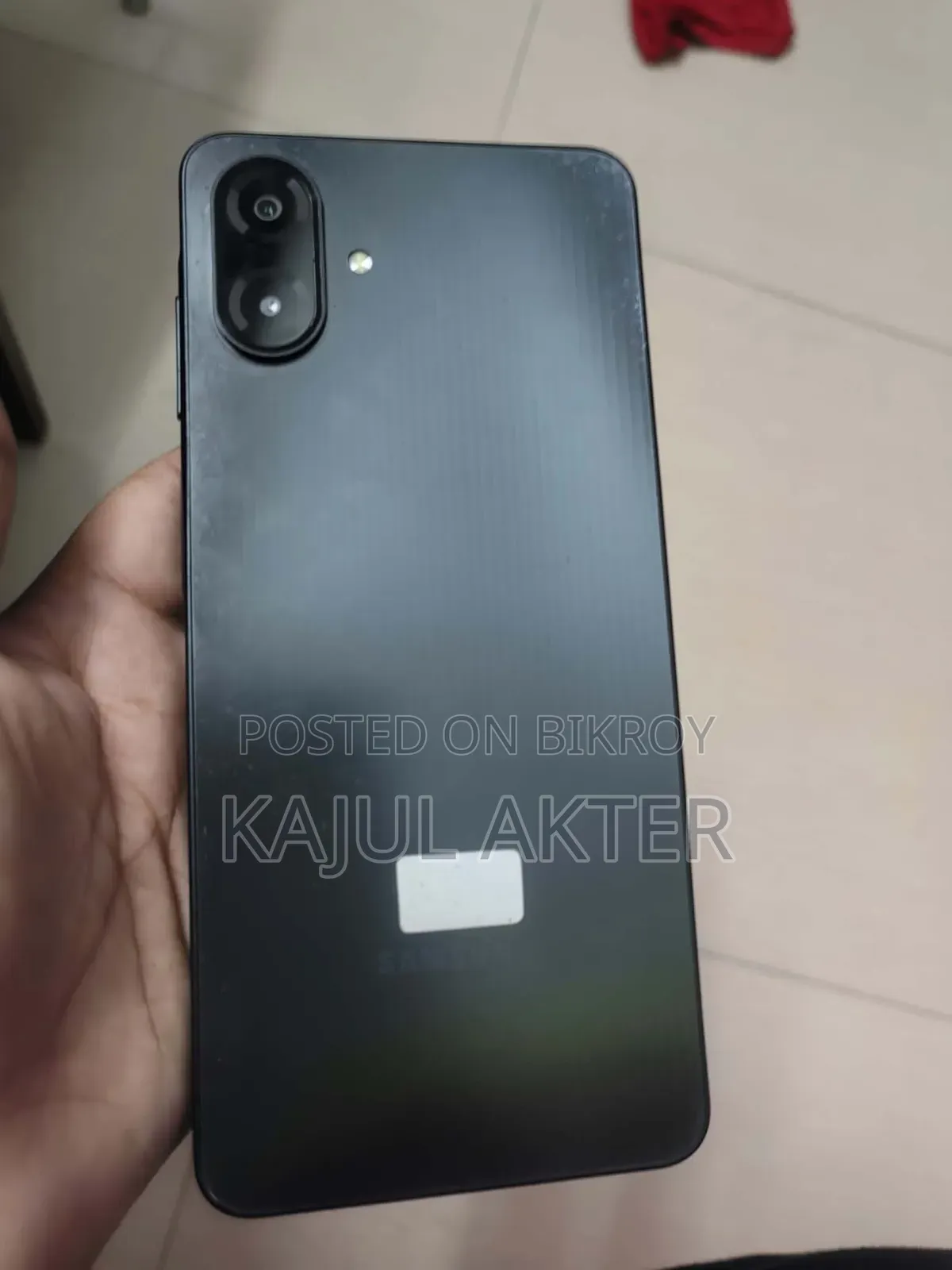 স্যামসাং গ্যালাক্সি এ০৭ ৬৪ জিবি ব্ল্যাক