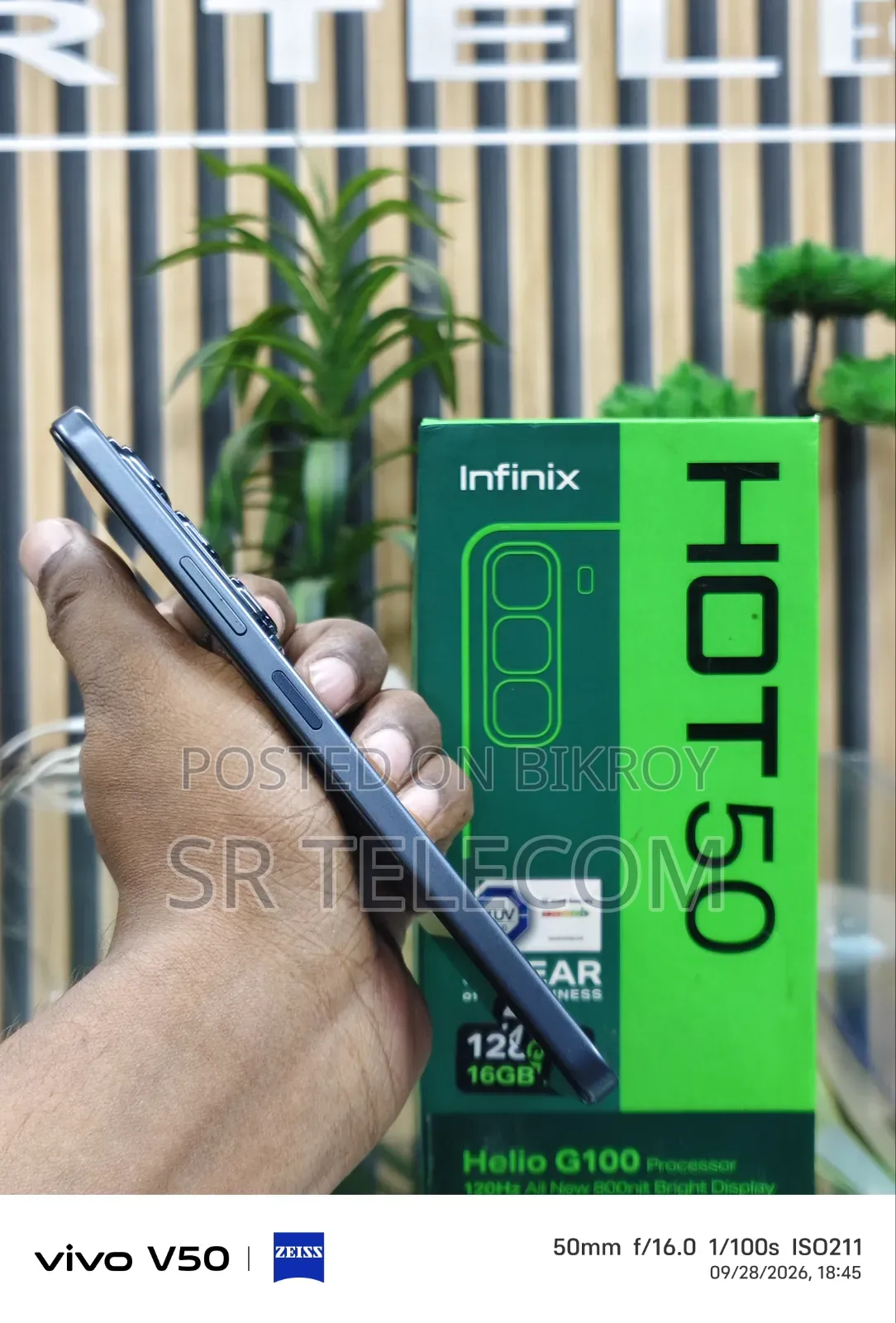 Infinix Hot 50 128 GB Blue