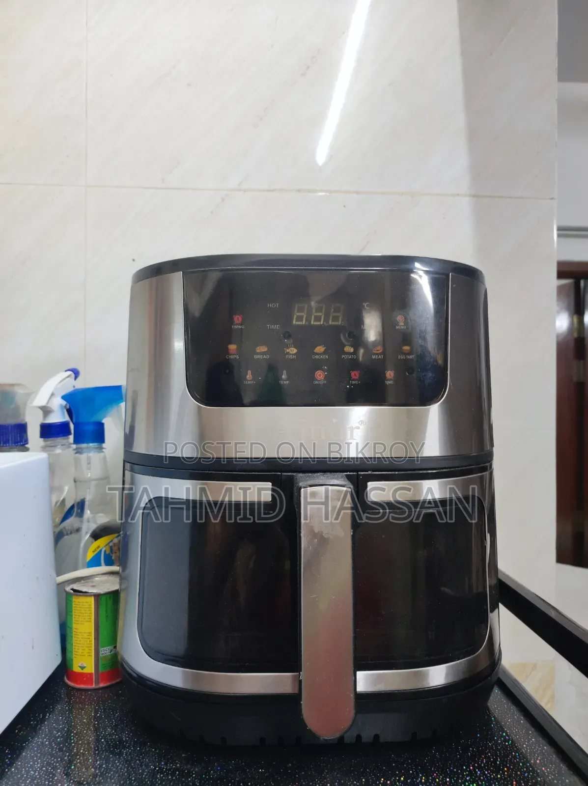 AJNUR এয়ার ফ্রায়ার ১০ লিটার