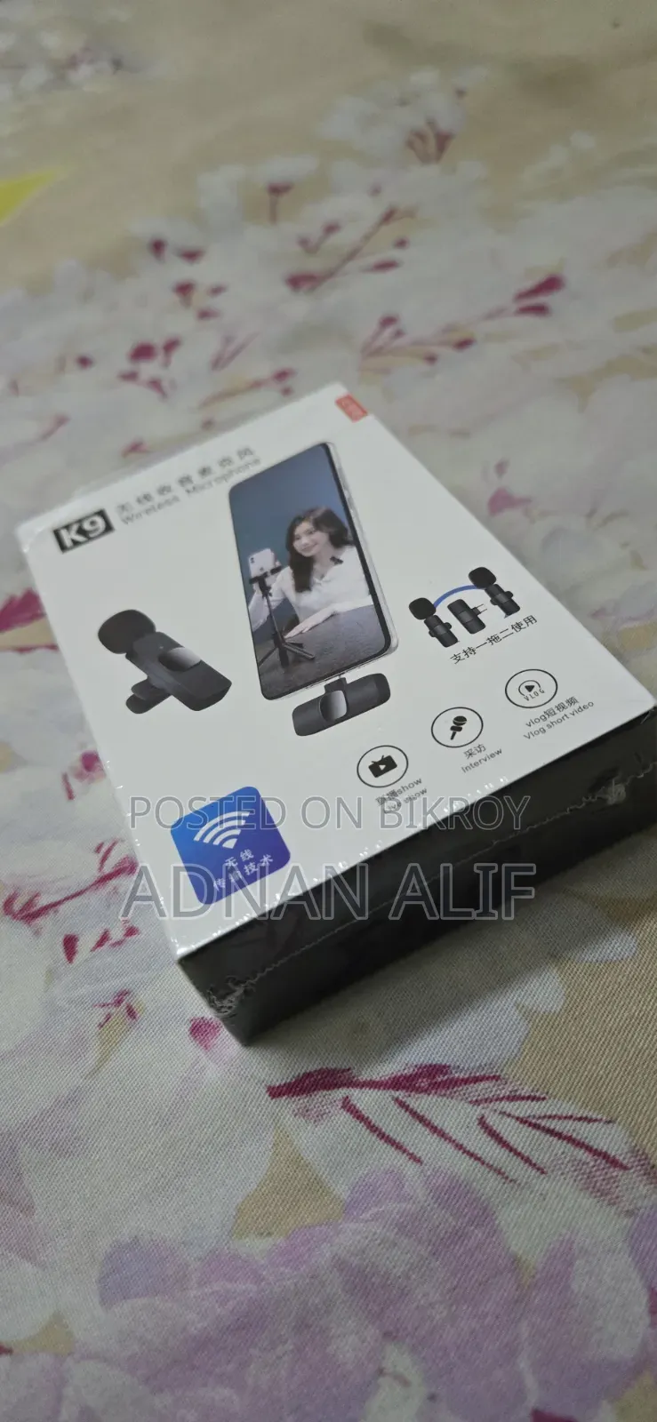 K9 Wireless Microphone ( নতুনের মতো)