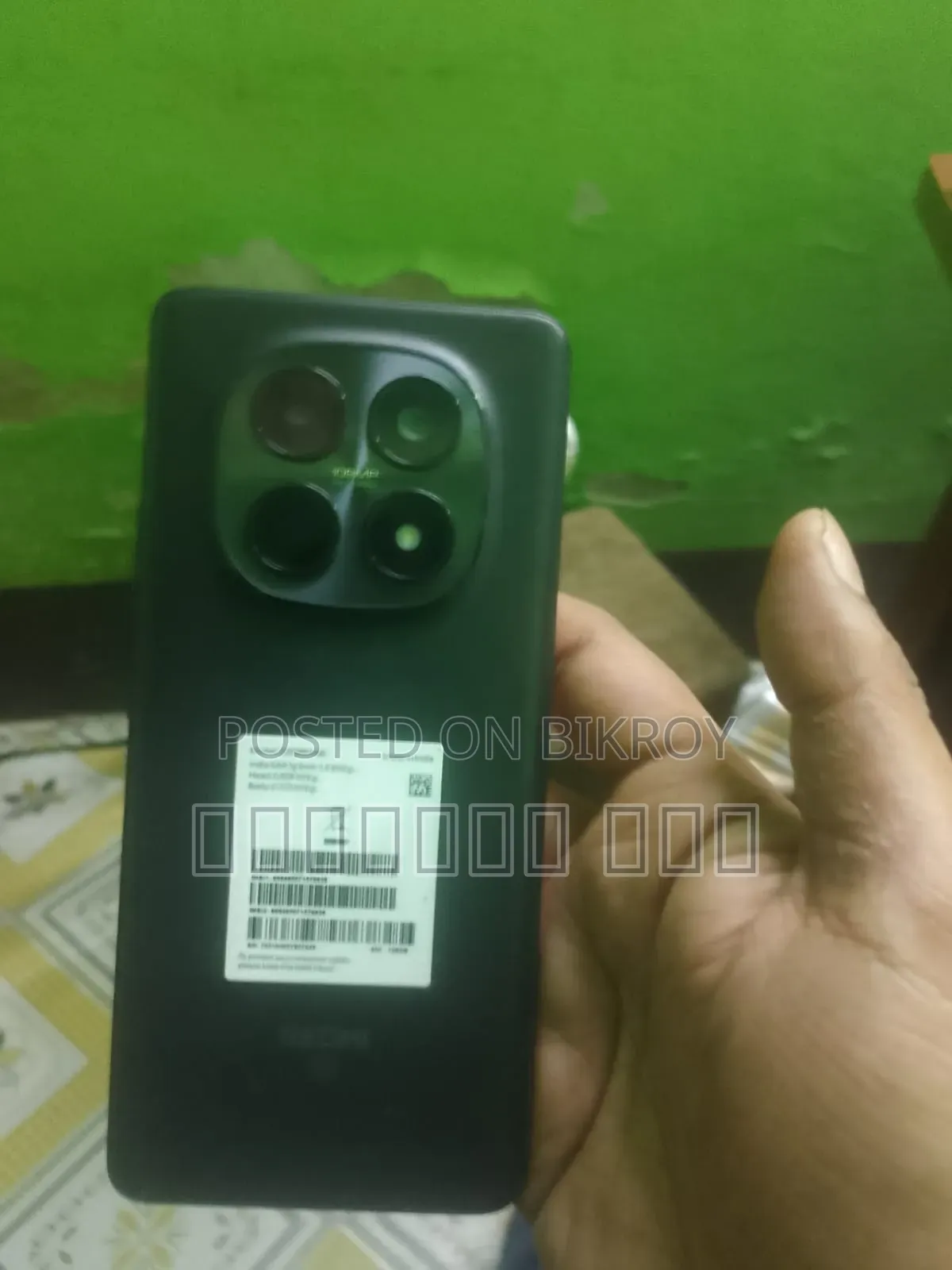 শাওমি রেডমি নোট ১৫ ১২৮ জিবি ব্ল্যাক