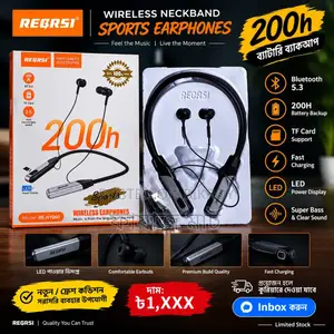 Recrsi RE-ny60 Neckband 200 Hour