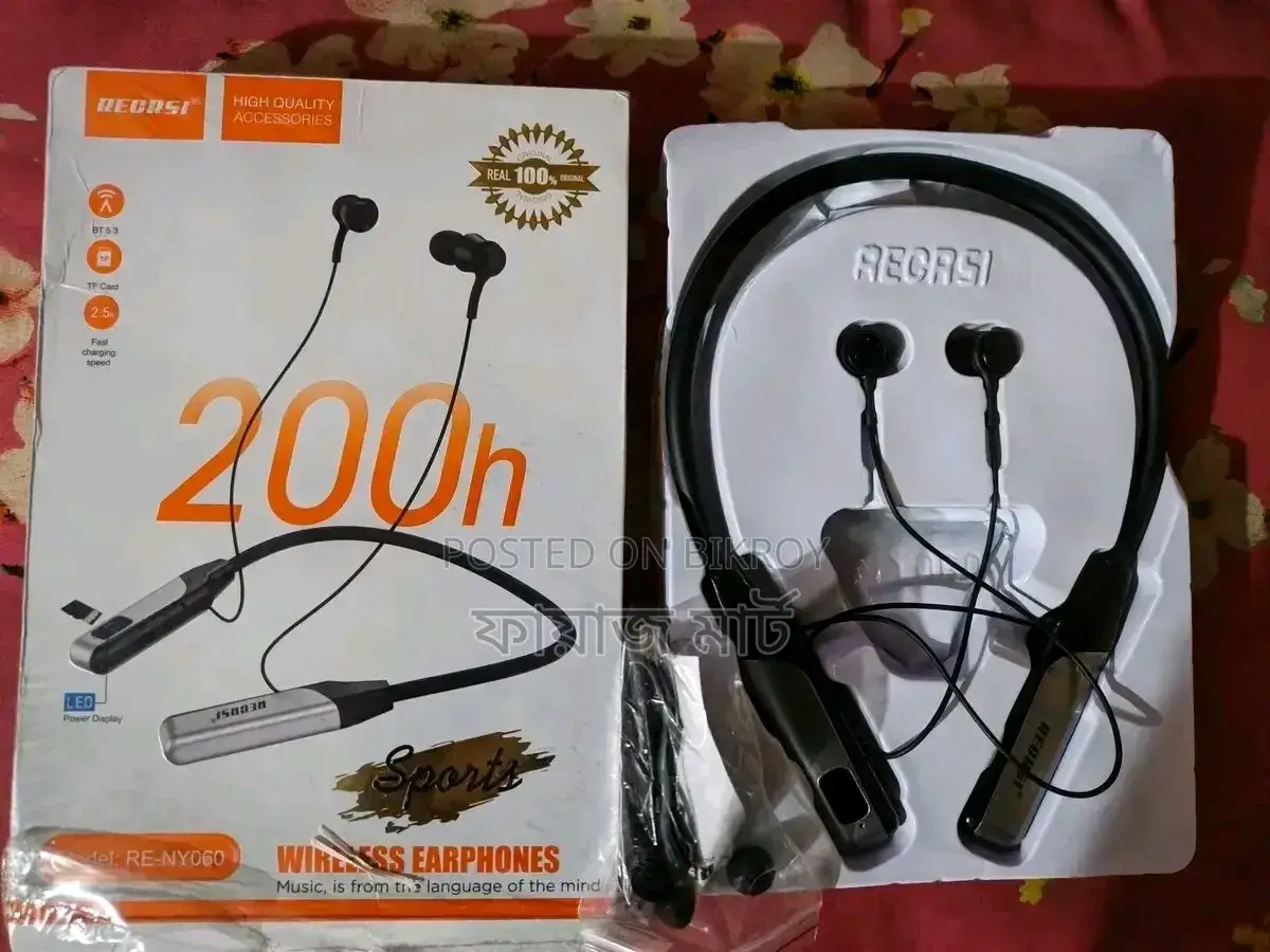 Recrsi RE-ny60 Neckband 200 Hour