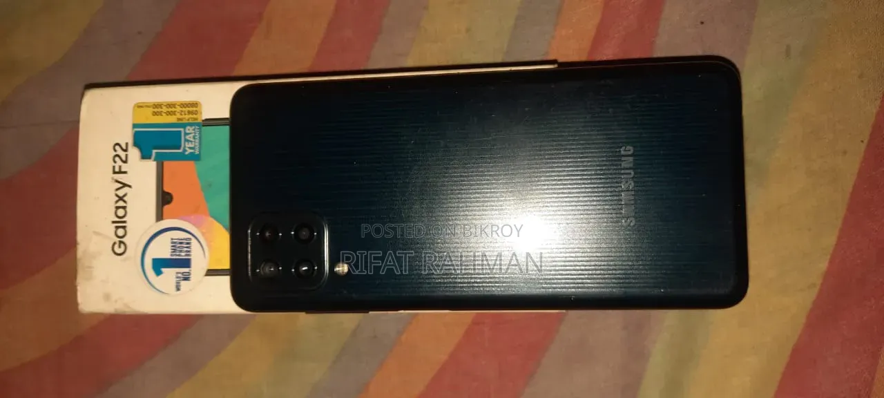 Samsung Galaxy F22 128 GB Black