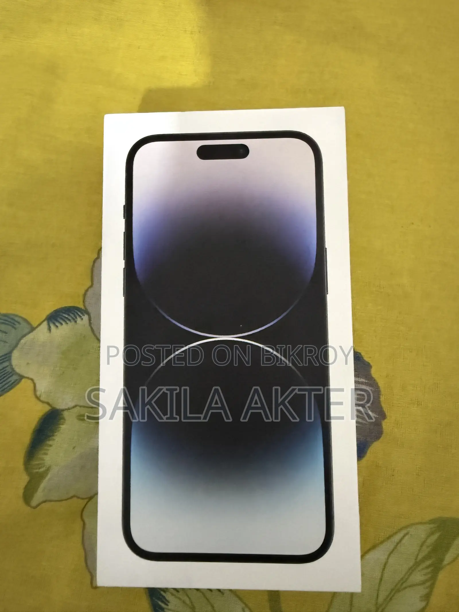 অ্যাপল আইফোন ১৪ প্রো ম্যাক্স ২৫৬ জিবি ব্ল্যাক