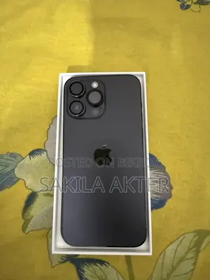 অ্যাপল আইফোন ১৪ প্রো ম্যাক্স ২৫৬ জিবি ব্ল্যাক