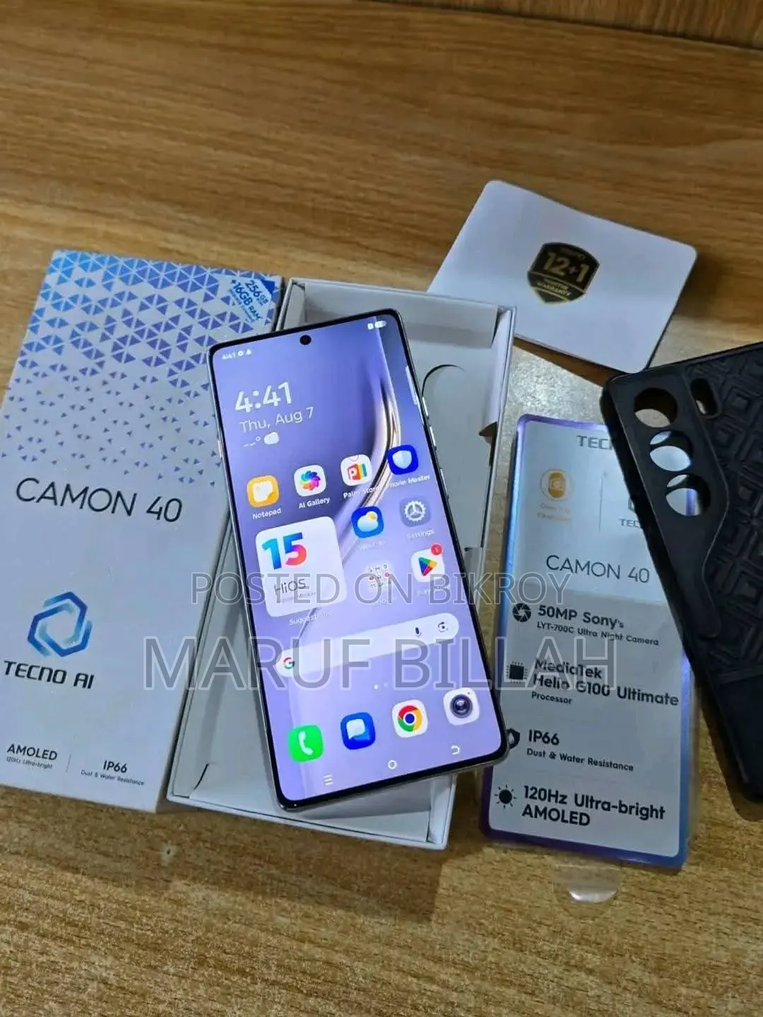 Tecno Camon 40 256 GB Gray