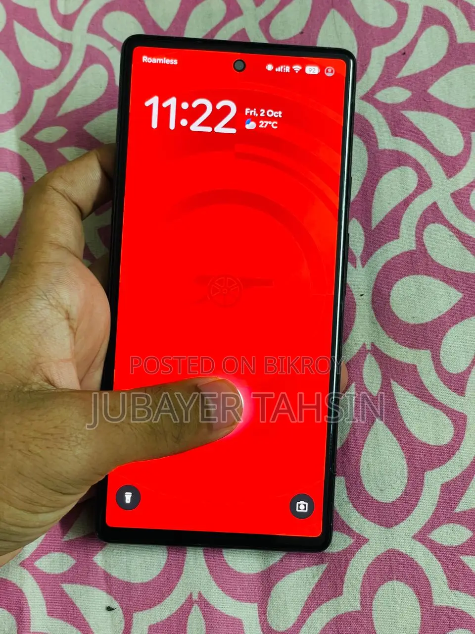 গুগল পিক্সেল ৬ ১২৮ জিবি ব্ল্যাক