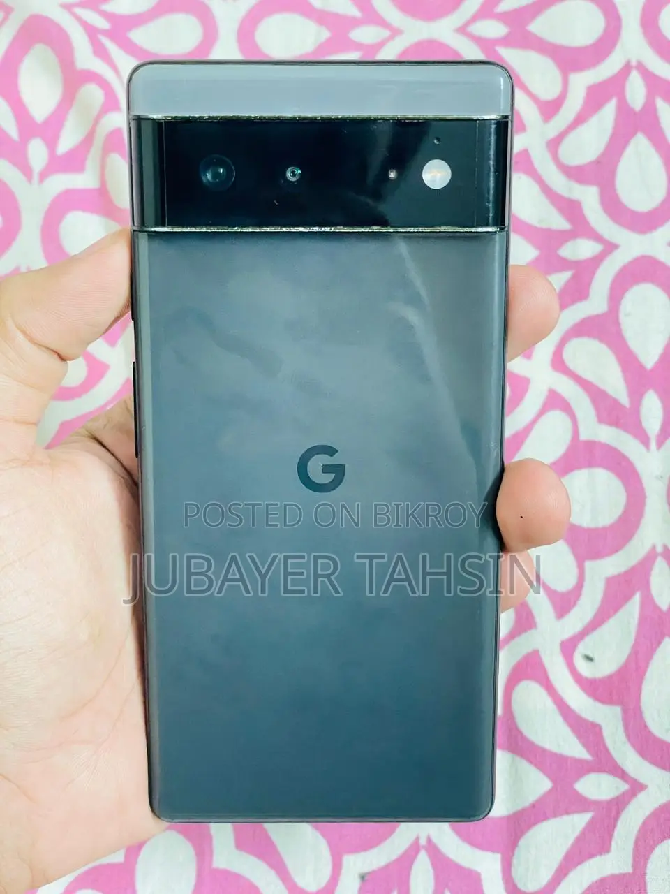 গুগল পিক্সেল ৬ ১২৮ জিবি ব্ল্যাক