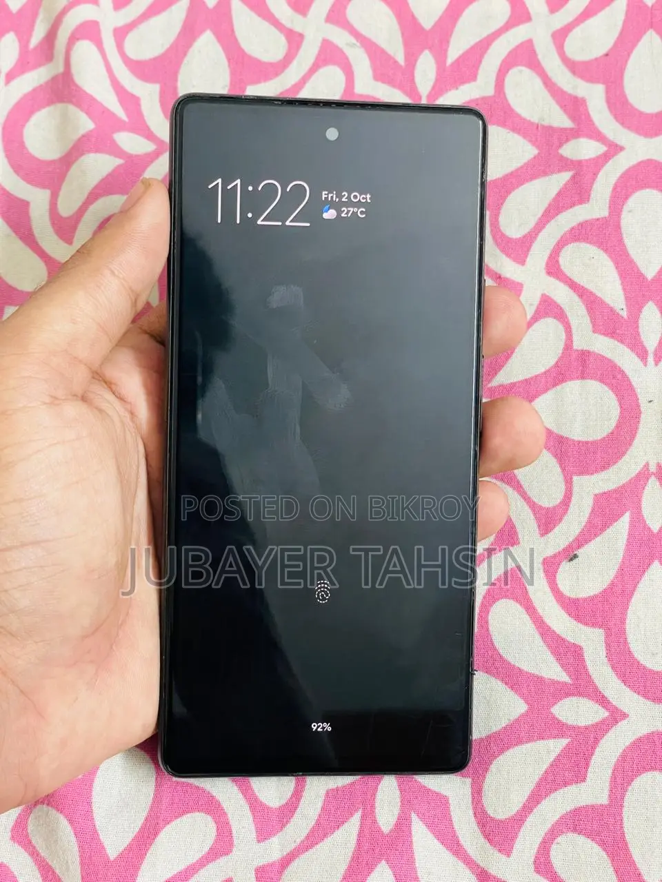 গুগল পিক্সেল ৬ ১২৮ জিবি ব্ল্যাক