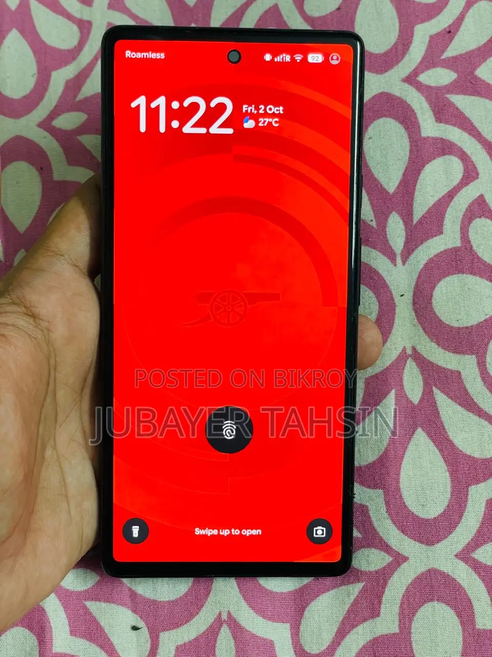 গুগল পিক্সেল ৬ ১২৮ জিবি ব্ল্যাক